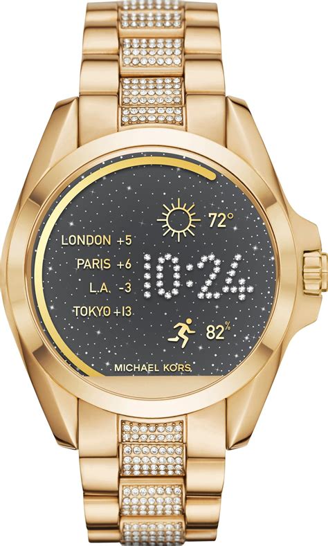 best michael kors smart watch|Michael Kors bradshaw smartwatch.